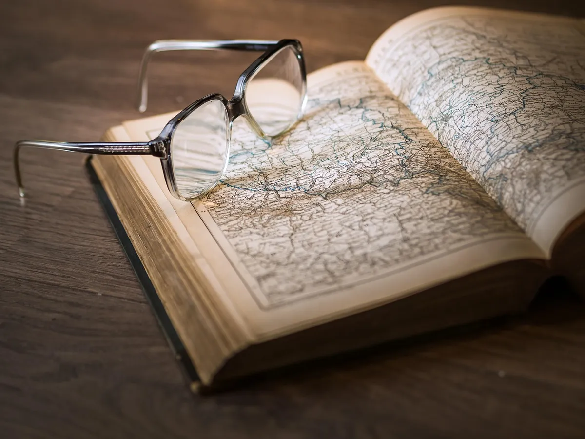 atlas, book, glasses, map, knowledge, page, textbook, information, education, study, research, read, open, old, vintage, antique, retro, book, book, book, book,
